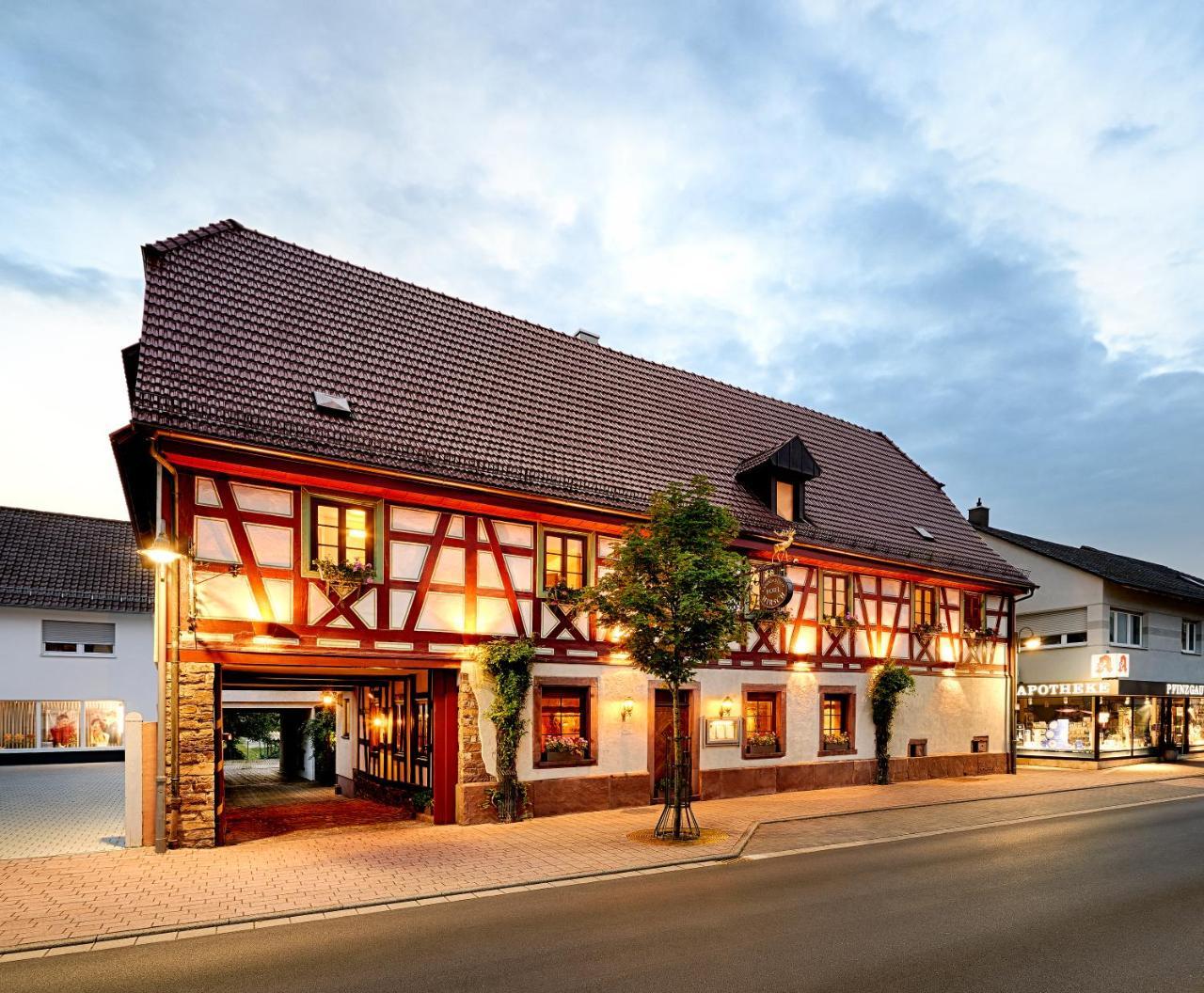 Landgasthof Hirsch Remchingen Exterior photo